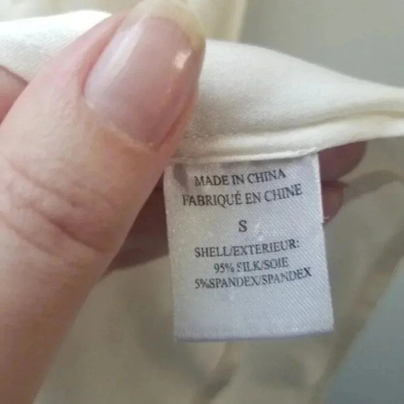 Theory Silk Tie Front Sleeveless  Blouse S - Picture 11 of 11